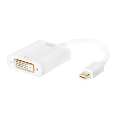 Attēls no Adapter AV LogiLink DisplayPort Mini - DVI-I biay (CV0037B)