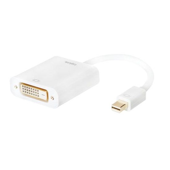 Picture of Adapter AV LogiLink DisplayPort Mini - DVI-I biay (CV0037B)