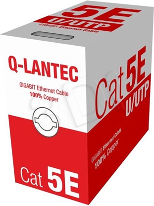 Attēls no Alantec Kabel sieciowy UTP kat.5e PVC Eca - 305m - 10 lat gwarancji (KIU5PVC305NC)