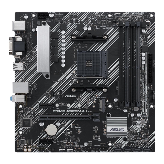 Picture of ASUS PRIME A520M-A II AMD A520 Socket AM4 micro ATX