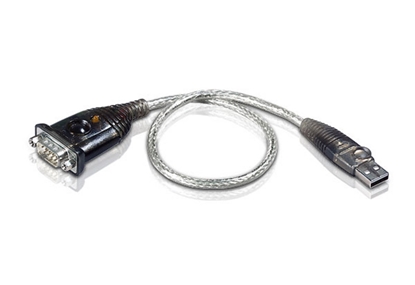 Attēls no ATEN UC232A1 serial cable Black 1 m USB Type-A DB-9
