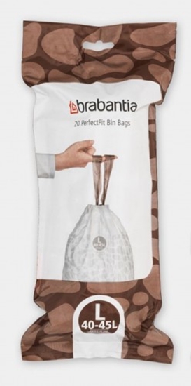 Picture of Atkritumu maisi, L-SIZE, 45L | Brabantia | cena par 20gab.