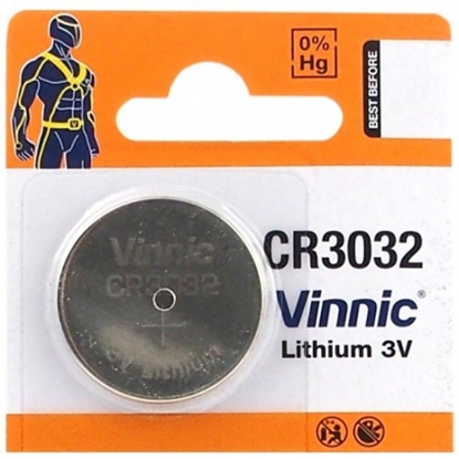Attēls no BAT3032.VNC1; CR3032 baterijas Vinnic litija - iepakojumā 1 gb.