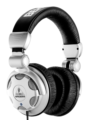 Attēls no Behringer HPX2000 headphones/headset Wired Music Black, Silver