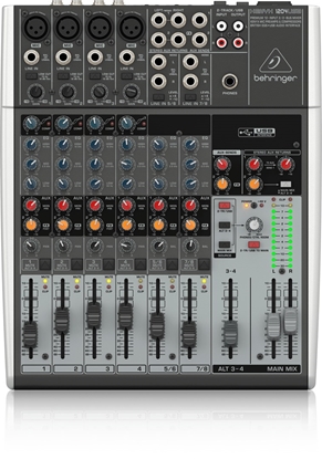 Изображение Behringer Xenyx 1204USB audio mixer 12 channels Grey