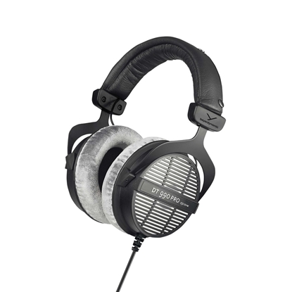 Attēls no Beyerdynamic DT 990 PRO Headphones Wired Head-band Music Black, Grey