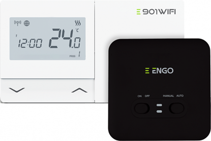 Изображение Bezvadu telpas termostats ENGO Smart WiFi E901WiFi