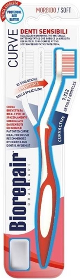 Изображение BlanX BioRepair Szczoteczka zakrzywiona Curve Wraliwe Zby SOFT (mikka)