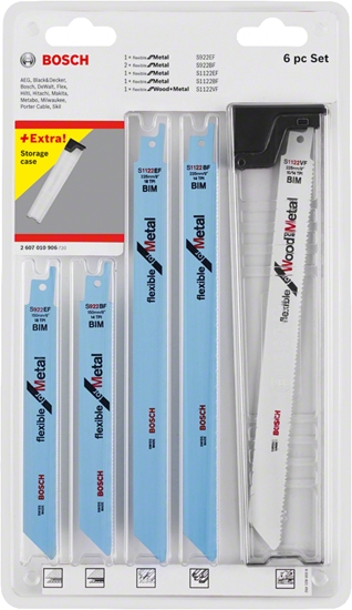 Picture of Bosch 2 607 010 906 jigsaw/scroll saw/reciprocating saw blade Jigsaw blade 6 pc(s)