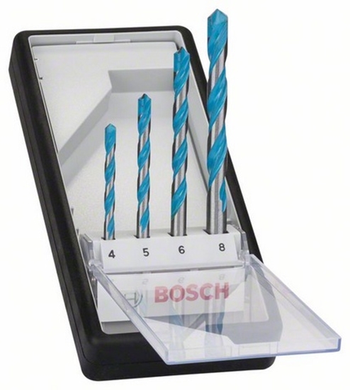 Picture of Bosch 4pcs Robustline CYL-9 MultiConstruction Set: 4-8mm