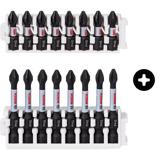 Picture of Bosch Impact Bit kocówki 8 sztuk PH 2,50 mm (2608522330)