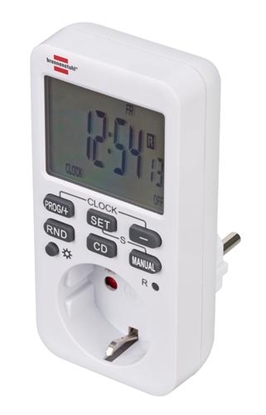 Picture of Brennenstuhl 1506320 electrical timer White Weekly timer