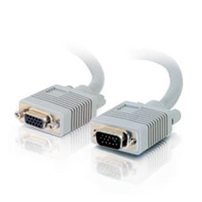 Picture of C2G 50ft Premium Shielded HD15 M/M SXGA Monitor Cable VGA cable 15 m VGA (D-Sub) Grey