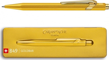 Picture of Caran d`Arche Długopis CARAN D'ACHE 849 Goldbar, M, w pudełku, złoty