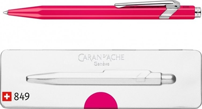 Picture of Caran d`Arche Długopis CARAN D'ACHE 849 Pop Line Fluo, M, w pudełku, fioletowy