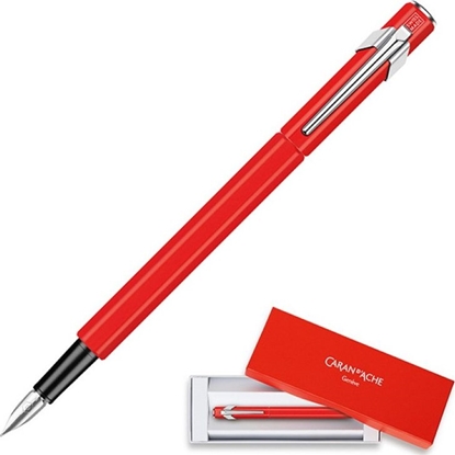 Picture of Caran d`Arche Pióro wieczne 849, M, czerwone