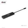 Изображение CLUB3D USB Gen1 Type-C, 6-in-1 Hub with HDMI 8K30Hz, 2xUSB Type-A, RJ45 and 2xUSB Type-C, Data and PD charging 100 watt