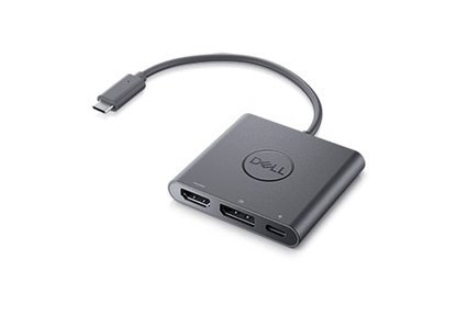 Attēls no DELL Adapter USB-C to HDMI/DP with Power Pass-Through