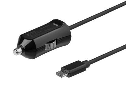 Изображение Įkroviklis DELTACO mikro USB, 2.4 A, 12 W, 1m / USB-CAR129