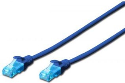 Attēls no Digitus Patch cord U/UTP kat.5e PVC 0,5m niebieski (DK-1512-005/B)