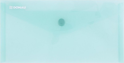 Attēls no Donau Teczka kopertowa DONAU zatrzask, PP, DL, 180mikr., zielona