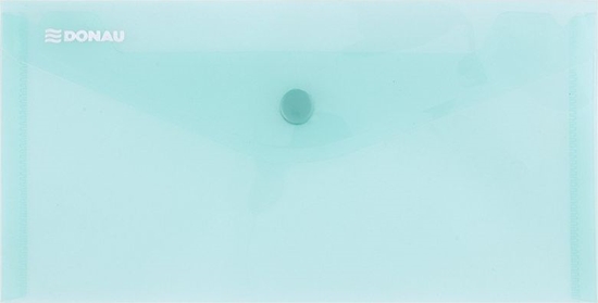 Picture of Donau Teczka kopertowa DONAU zatrzask, PP, DL, 180mikr., zielona