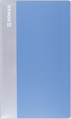 Изображение Donau Wizytownik DONAU, PP, na 480 wizytówek, jasnoniebieski