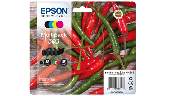 Picture of Epson Multipack T 503 BK/C/M/Y T 09Q6