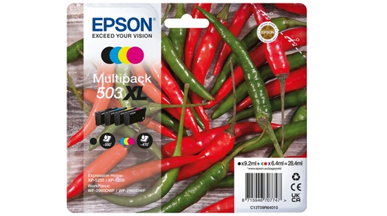 Picture of Epson Multipack BK/C/M/Y 503 XL                    T 09R6
