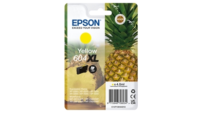 Attēls no Epson ink cartridge yellow 604 XL                    T 10H4