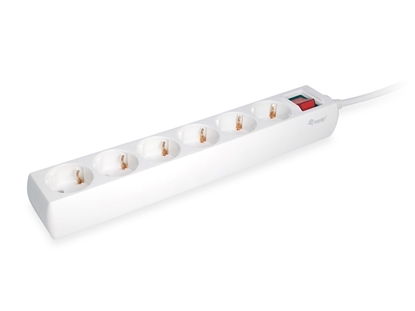 Attēls no Equip 245552 power extension 1.5 m 6 AC outlet(s) Indoor White