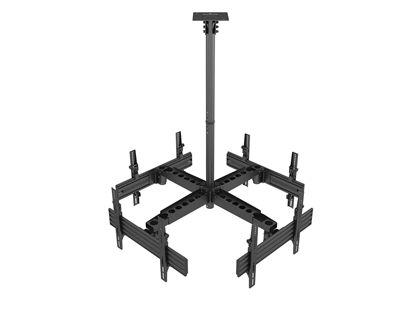 Изображение Equip 32"-65" Ceiling Mount Quad Screen TV Bracket