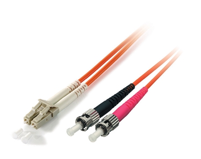 Attēls no Equip LC/ST Fiber Optic Patch Cable, OS2, 15m