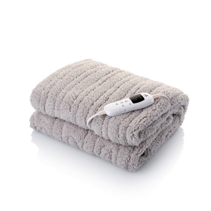 Picture of ETA | Electric Heated Blanket | 4325 90000 | Number of heating levels 9 | Number of persons 1 | Washable | Remote control | Shu velveteen & Coral fleece | 120 W | Beige