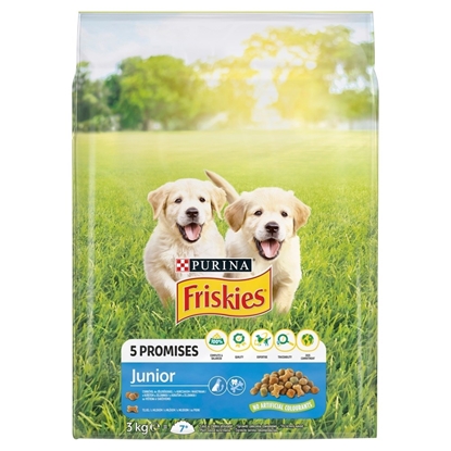 Picture of FRISKIES Junior Chicken with vegetables - dry dog food - 3 kg