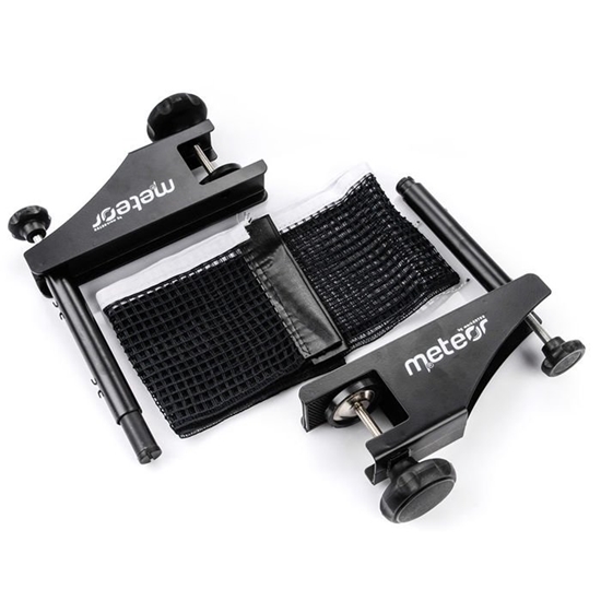 Изображение Galda tenisa tīkls ar stiprinājumiem Meteor Professional