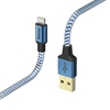 Изображение Kabel USB Hama USB-A - Lightning 1.5 m Niebieski (001783000000)