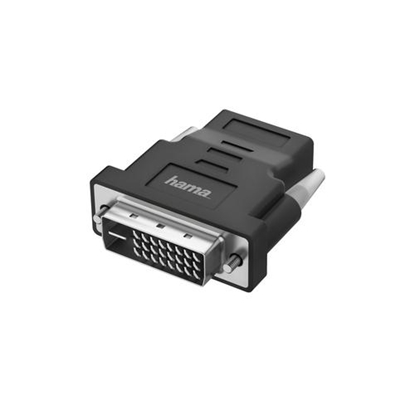 Attēls no Adapter AV Hama HDMI - DVI-D czarny (002003380000)