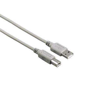 Picture of Kabel USB Hama USB-A - USB-B 5 m Szary (002009020000)