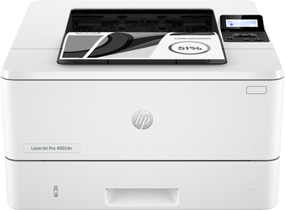 Attēls no HP LaserJet Pro 4002dn Printer - A4 Mono Laser, Print, Automatic Document Feeder, Auto-Duplex, LAN, 40ppm, 750-4000 pages per month (replaces M404dn)