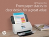 Изображение HP ScanJet Pro N4000 snw1 Scanner - A4 Color 600dpi, Sheetfeed Scanning, Automatic Document Feeder, Auto-Duplex, OCR/Scan to Text, 40ppm, 4000 pages per day
