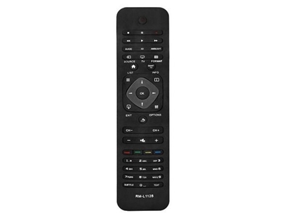 Attēls no HQ LXP1128 TV remote control PHILIPS LCD/LED RM-L1128 Black