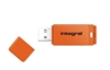 Picture of Integral 32GB USB2.0 DRIVE NEON ORANGE USB flash drive USB Type-A 2.0