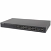 Изображение Intellinet 24-Port Gigabit Ethernet PoE+ Web-Managed Switch with 2 SFP Ports, 24 x PoE ports, IEEE 802.3at/af Power over Ethernet (PoE+/PoE), 2 x SFP, Endspan, 19" Rackmount