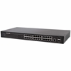 Picture of Intellinet 24-Port Network Switch, 24-Port (RJ45), Rackmount, Gigabit, 4 SFP, Ethernet Web-Smart, 10/100/1000 Mbit/ (Euro 2-pin plug)