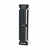 Picture of Intellinet Patch Panel, Cat5e, Wall-mount, UTP, 12-Port, Black