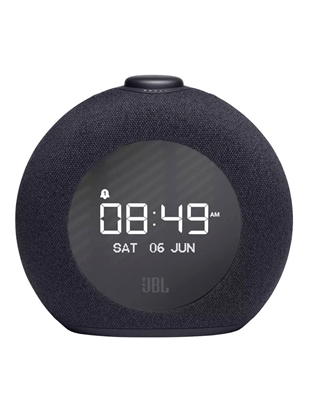 Attēls no (V) JBL radio pulkstenis ar Bluetooth, USB lādēšanu un apgaismojumu, melns