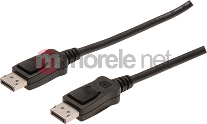 Attēls no Kabel Digitus DisplayPort - DisplayPort 1m czarny (AK340100010S)
