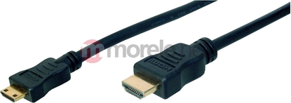 Attēls no Kabel Digitus HDMI Mini - HDMI 3m czarny (AK330106030S)