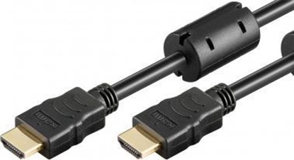 Attēls no Kabel Goobay HDMI - HDMI 1.5m czarny (31907)